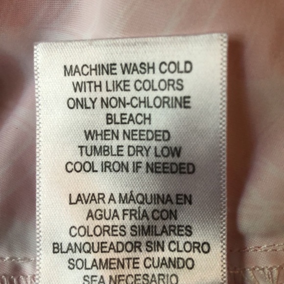 Ibiza Ocean Club Swim Trunks Size 34 Coral and White Tropical Print - Picture 10 of 10